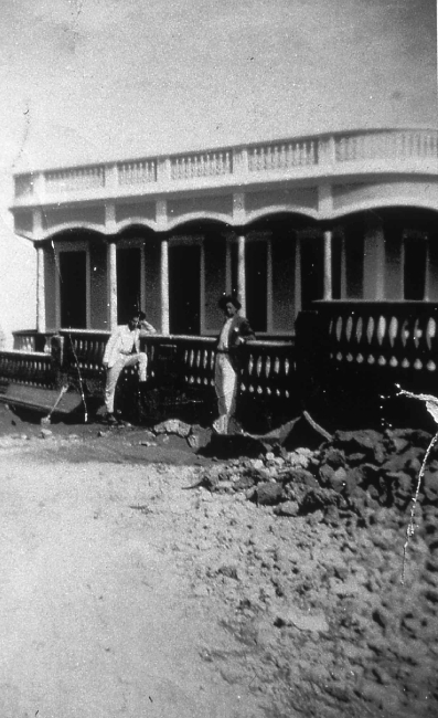 San Miguel de Abona.Edificio del Ayuntamiento actual. Casa Azul. Archivo Municipal de San Miguel de Abona